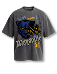 Streetwear Oversized Print MAYSVILLE Tee