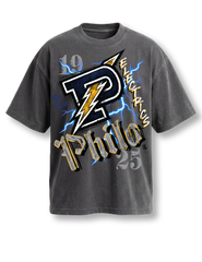 Streetwear Oversized Print PHILO Tee