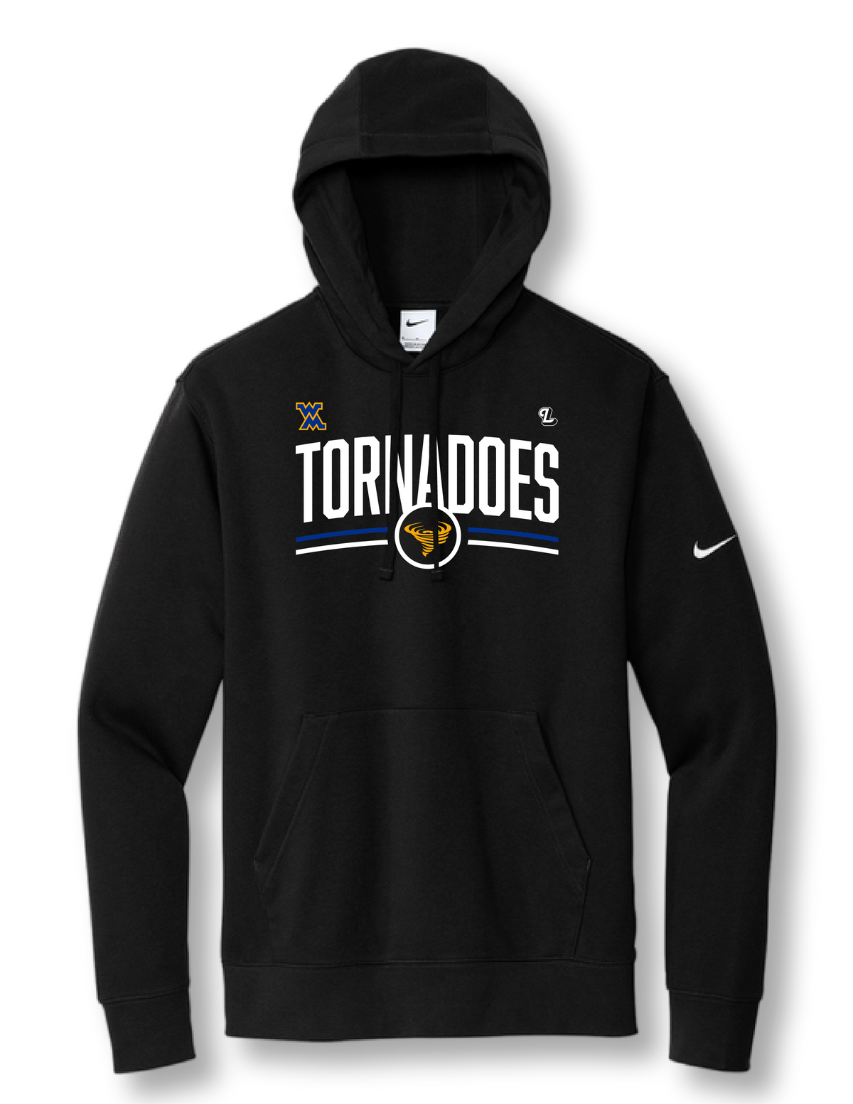 WEST M Nike Hooded Sweatshirt