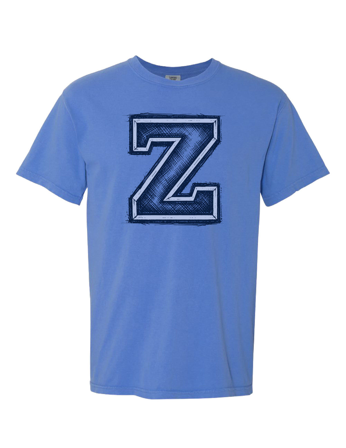 ZANESVILLE Sketch Comfort Colors Tee