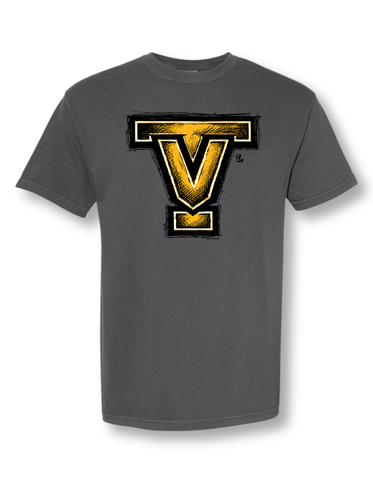 TRI-VALLEY Sketch Comfort Colors Tee