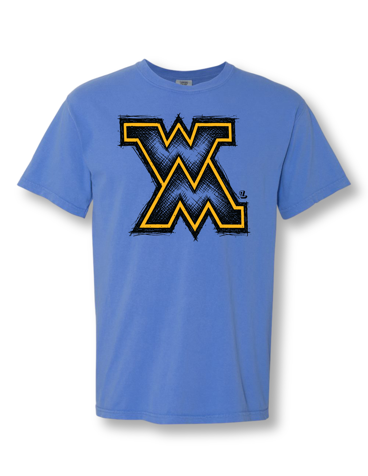 WEST M Sketch Comfort Colors Tee