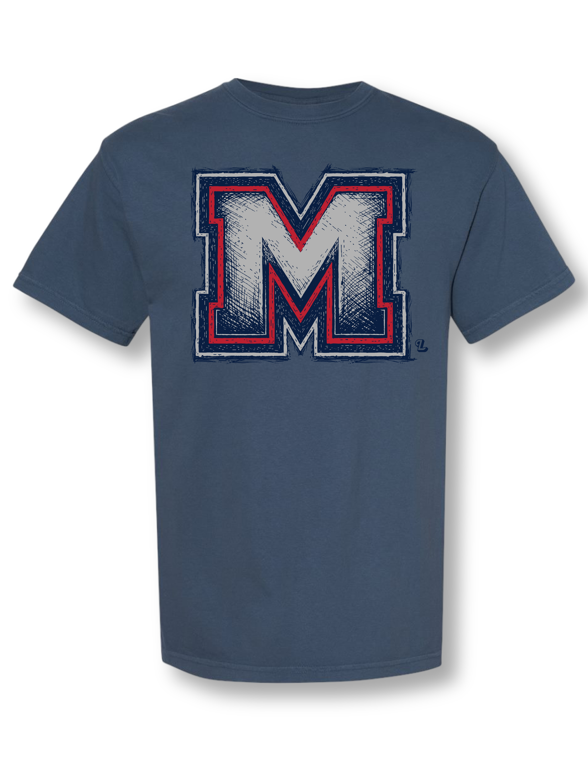 MORGAN Sketch Comfort Colors Tee