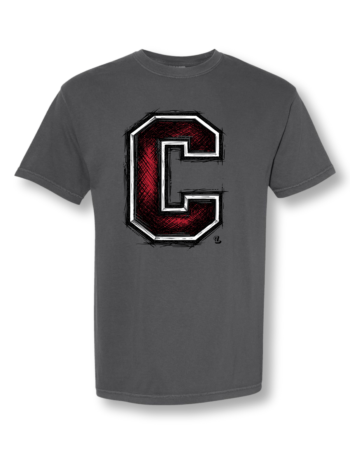 CROOKSVILLE Sketch Comfort Colors Tee