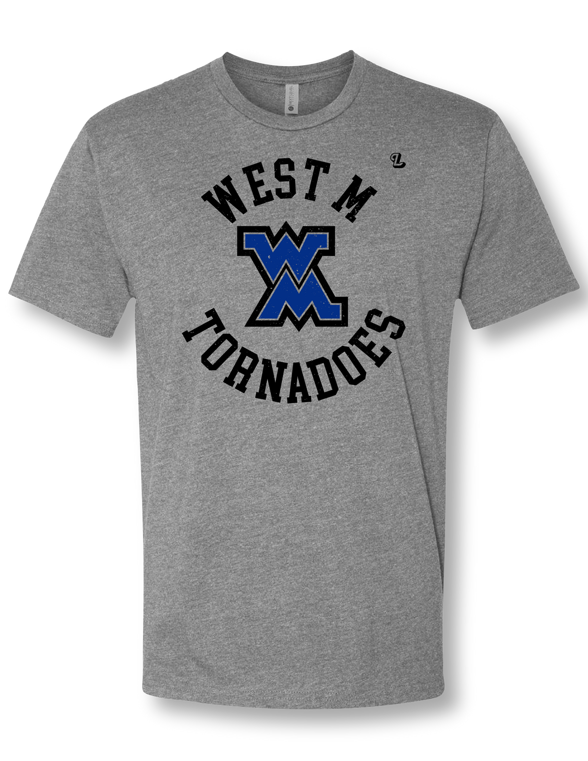 WEST M Simple Circle Premium Tee