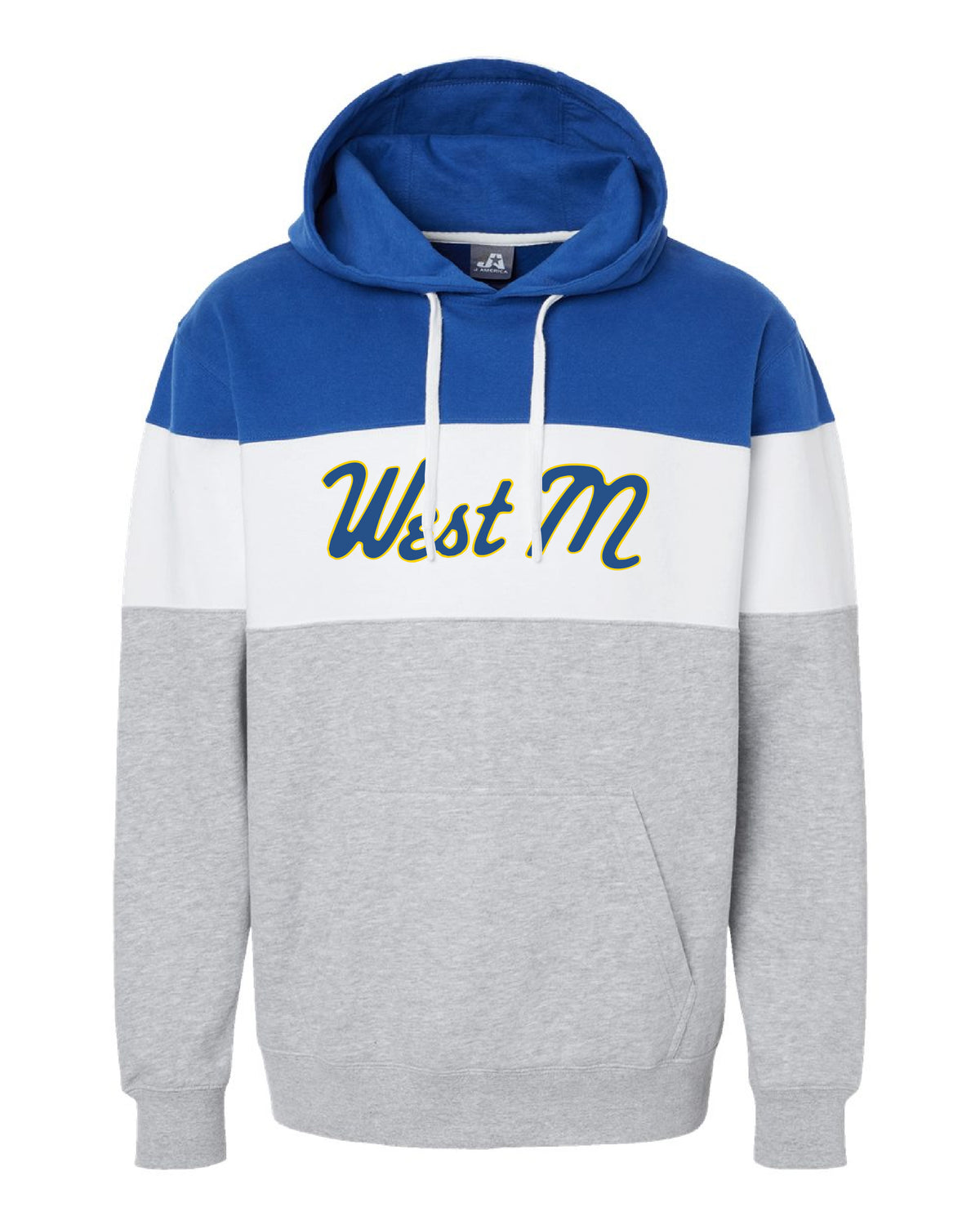 WEST M Colorblock Hoodie