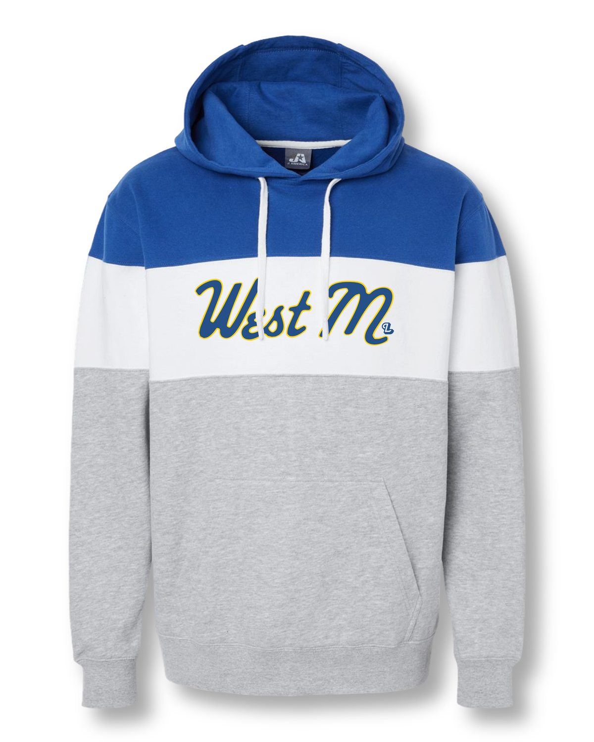 WEST M Colorblock Hoodie