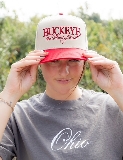Heart of it All Buckeye Snapback