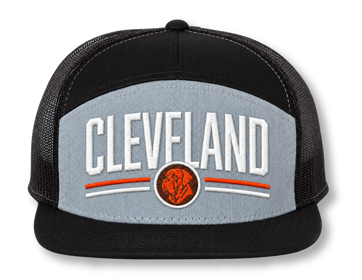 Cleveland Arch 7 Panel Snapback