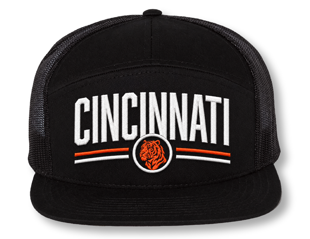 Cincinnati Arch 7 Panel Snapback