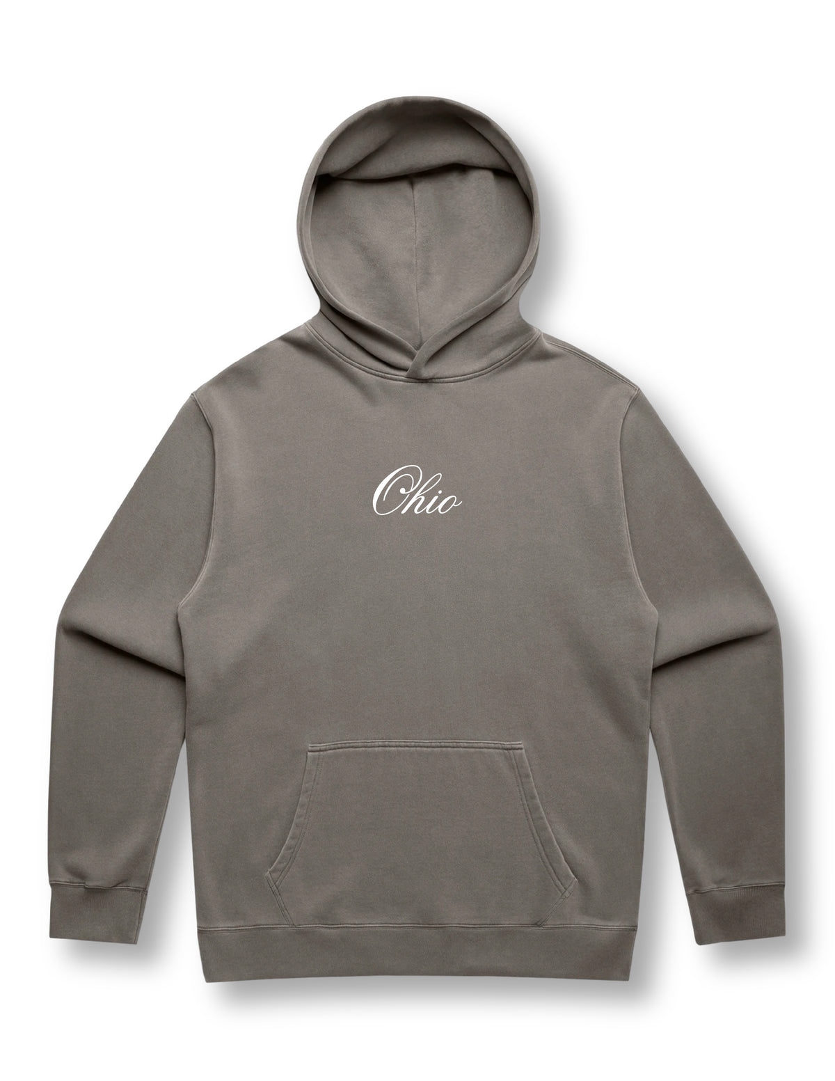 Simple Script Ohio Relaxed Hoodie