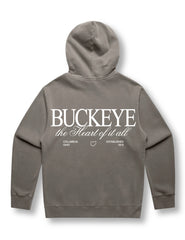 Simple Script Ohio Relaxed Hoodie