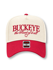 Heart of it All Buckeye Snapback